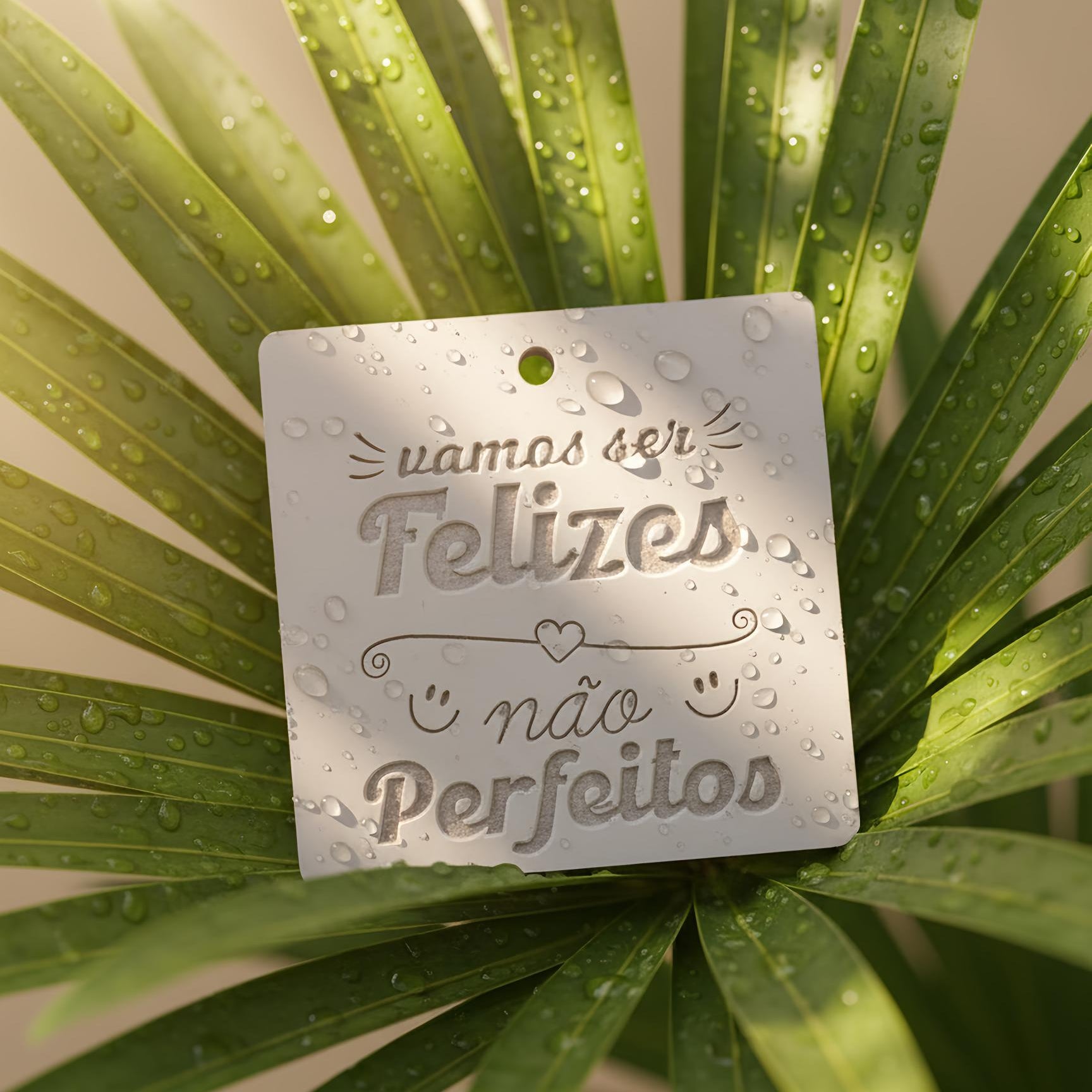 Gesso beleza do imperfeito