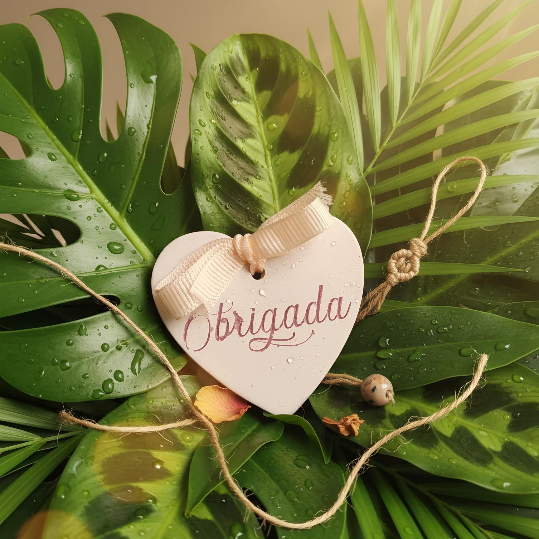 Gesso Coração Grato