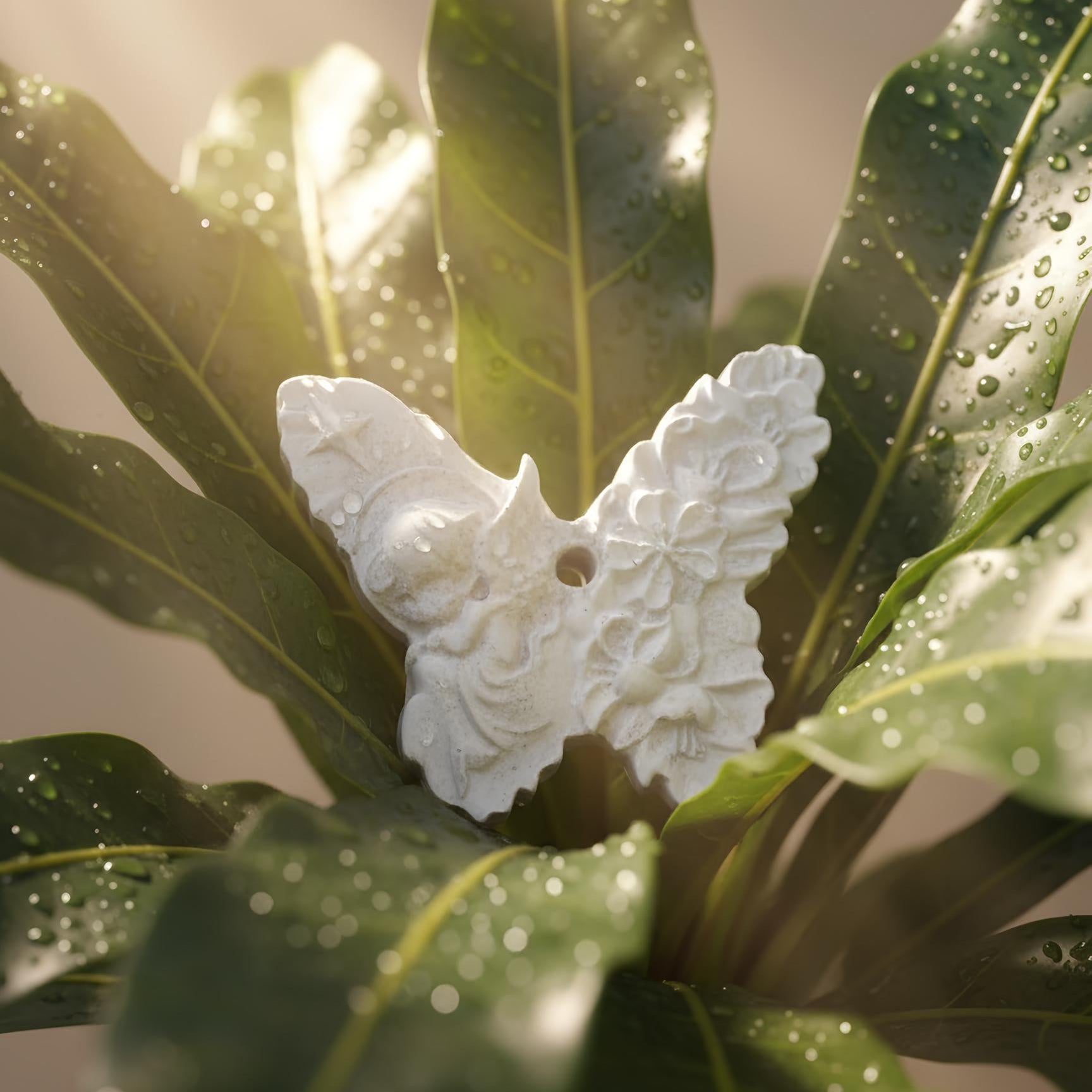 Gesso toque de borboleta