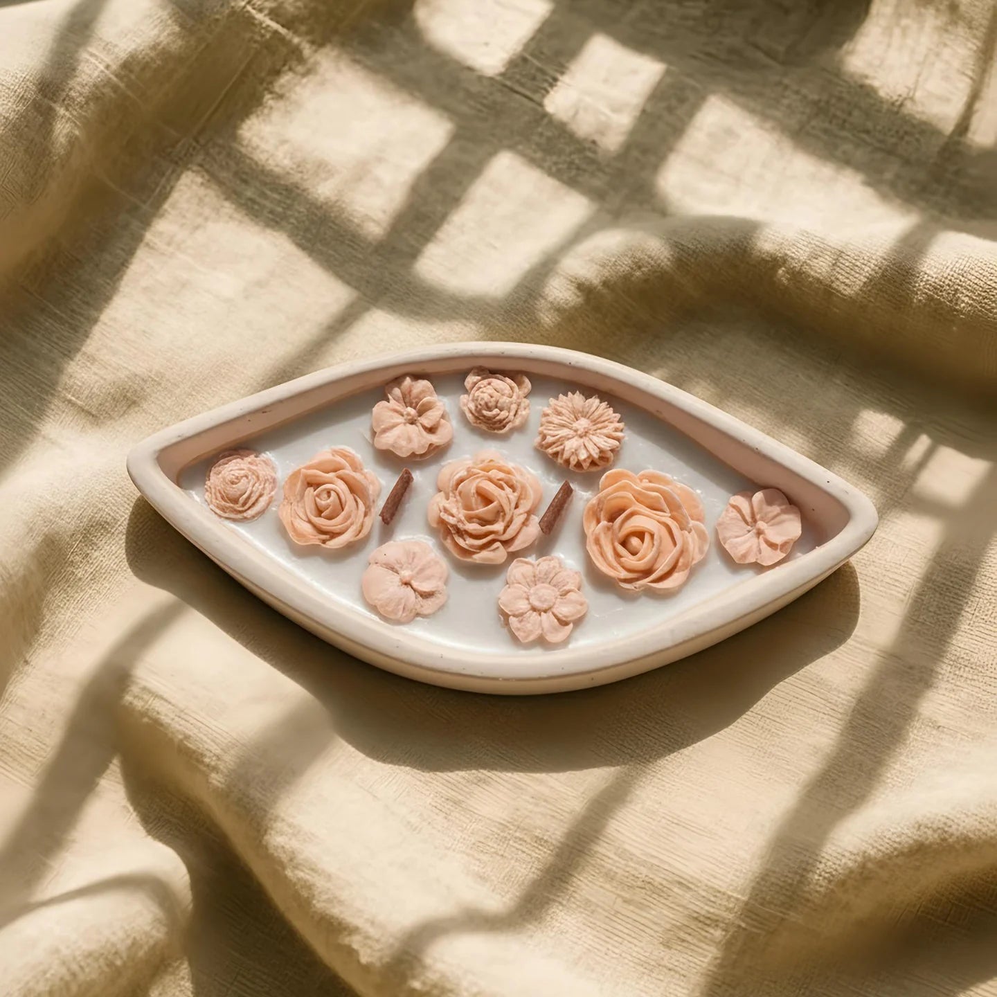 Vela flores á deriva